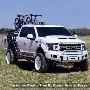 Ford F-150 Bumper - Front - Go Rhino - BR6 Winch-Ready - Textured Black - `18-`20